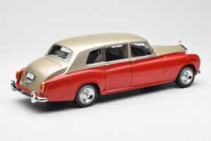 Rolls-Royce Phantom VI Raudonas Šviesiai Smėlinis Kyosho 1:18 08905RLB Metalas - nuotrauka 3 iš 8