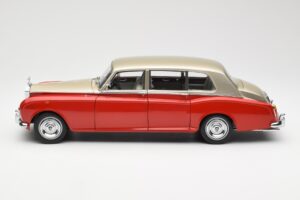 Rolls-Royce Phantom VI Raudonas Šviesiai Smėlinis Kyosho 1:18 08905RLB Metalas - nuotrauka 4 iš 8