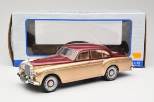 Rolls-Royce Silver Cloud III Flying Spur H.J. Mulliner Raudonas & Auksinis MCG 1:18 MCG18132 Metalas - nuotrauka 6 iš 6