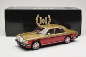 Rolls-Royce Silver Spirit Smėlio Raudonas BoS Models 1:18 BOS061 Derva - nuotrauka 6 iš 6