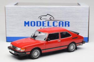 Saab 900 GL Raudonas MCG 1:18 MCG18340 Metalas - nuotrauka 6 iš 6