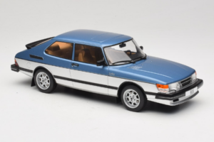 Saab 900 Turbo Blue Metallic MCG 1:18 MCG18261MCW Metalas - nuotrauka 4 iš 6