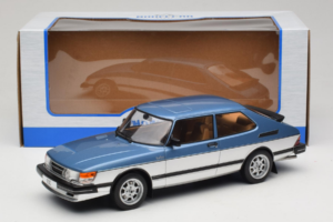 Saab 900 Turbo Blue Metallic MCG 1:18 MCG18261MCW Metalas - nuotrauka 6 iš 6