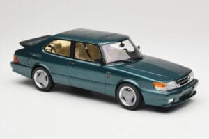 Saab 900 Turbo T16 Airflow Eucalyptus Green DNA 1:18 DNA000095 Metalas - nuotrauka 4 iš 6