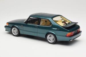 Saab 900 Turbo T16 Airflow Eucalyptus Green DNA 1:18 DNA000095 Metalas - nuotrauka 5 iš 6