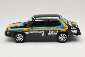 Saab 99 EMS #1 P. Eklund / B. Cederberg Rally Sweden 1977 MCG 1:18 MCG18825R Metalas - nuotrauka 3 iš 6