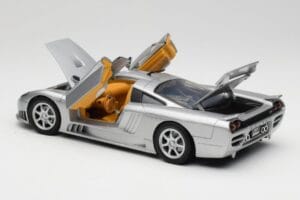 Saleen S7 Sidabrinis Motormax 1:18 73117 Metalas - nuotrauka 5 iš 8
