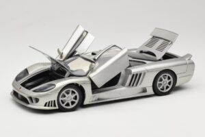 Saleen S7 Sidabrinis Welly 1:18 23124646-M20 Metalas - nuotrauka 2 iš 8