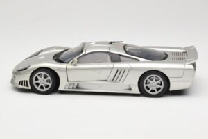 Saleen S7 Sidabrinis Welly 1:18 23124646-M20 Metalas - nuotrauka 4 iš 8