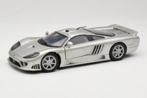 Saleen S7 Sidabrinis Welly 1:18 23124646-M20 Metalas