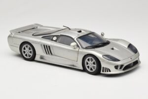 Saleen S7 Sidabrinis Welly 1:18 23124646-M20 Metalas - nuotrauka 6 iš 8