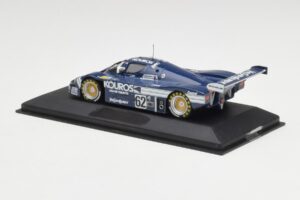 Sauber C9 #62 J. Dumfries / C. Ganassi 1987 Minichamps 1:43 SAUBER002 Metalas - nuotrauka 3 iš 4