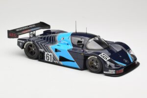 Sauber Mercedes C9 #61 Testcar 1989 Minichamps 1:18 155893500 Metalas - nuotrauka 4 iš 6