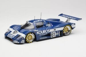 Sauber Mercedes C9 Kouros Racing #61 M. Thackwell / H. Pescarolo 24 Hours of Le Mans 1987 Minichamps 1:18 155873561 Metalas