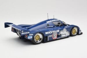 Sauber Mercedes C9 Michelin #61 J-L. Schlesser Winner ADAC Supersprint 1987 Minichamps 1:18 155873581 Metalas - nuotrauka 2 iš 6