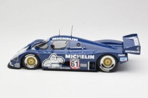 Sauber Mercedes C9 Michelin #61 J-L. Schlesser Winner ADAC Supersprint 1987 Minichamps 1:18 155873581 Metalas - nuotrauka 3 iš 6