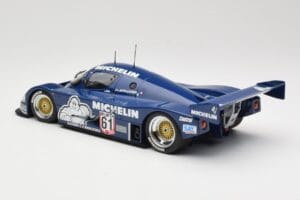 Sauber Mercedes C9 Michelin #61 J-L. Schlesser Winner ADAC Supersprint 1987 Minichamps 1:18 155873581 Metalas - nuotrauka 5 iš 6