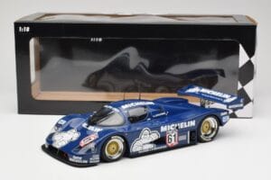 Sauber Mercedes C9 Michelin #61 J-L. Schlesser Winner ADAC Supersprint 1987 Minichamps 1:18 155873581 Metalas - nuotrauka 6 iš 6