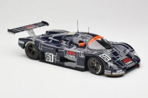 Sauber Mercedes C9 #61 M. Baldi / J. Weaver / J. Mass 24 Hours of Le Mans 1988 Minichamps 1:18 155883561 Metalas - nuotrauka 4 iš 6