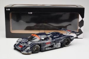 Sauber Mercedes C9 #61 M. Baldi / J. Weaver / J. Mass 24 Hours of Le Mans 1988 Minichamps 1:18 155883561 Metalas - nuotrauka 6 iš 6