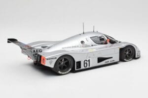 Sauber Mercedes C9 #61 M. Baldi / K. Acheson / G. Brancatelli 2nd Place 24 Hours of Le Mans 1989 Minichamps 1:18 155893561 Me - nuotrauka 2 iš 6