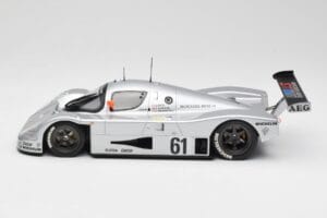 Sauber Mercedes C9 #61 M. Baldi / K. Acheson / G. Brancatelli 2nd Place 24 Hours of Le Mans 1989 Minichamps 1:18 155893561 Me - nuotrauka 3 iš 6