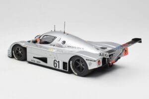 Sauber Mercedes C9 #61 M. Baldi / K. Acheson / G. Brancatelli 2nd Place 24 Hours of Le Mans 1989 Minichamps 1:18 155893561 Me - nuotrauka 5 iš 6