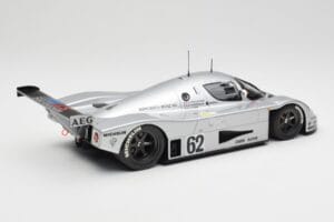 Sauber Mercedes C9 #62 J. Schlesser / J-P. Jabouille / A. Cudini 5th Place 24 Hours of Le Mans 1989 Minichamps 1:18 155893562 - nuotrauka 2 iš 6