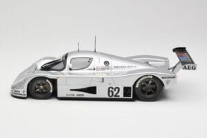 Sauber Mercedes C9 #62 J. Schlesser / J-P. Jabouille / A. Cudini 5th Place 24 Hours of Le Mans 1989 Minichamps 1:18 155893562 - nuotrauka 3 iš 6