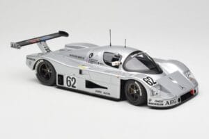 Sauber Mercedes C9 #62 J. Schlesser / J-P. Jabouille / A. Cudini 5th Place 24 Hours of Le Mans 1989 Minichamps 1:18 155893562 - nuotrauka 4 iš 6