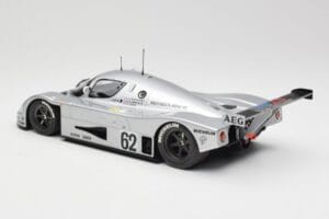 Sauber Mercedes C9 #62 J. Schlesser / J-P. Jabouille / A. Cudini 5th Place 24 Hours of Le Mans 1989 Minichamps 1:18 155893562 - nuotrauka 5 iš 6