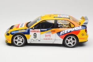 SEAT Cordoba WRC Evo 2 #9 H. Rovanpera / R. Pietilainen Rally San Remo 1999 Otto 1:18 OT483 Derva - nuotrauka 3 iš 6