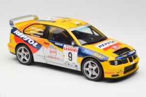SEAT Cordoba WRC Evo 2 #9 H. Rovanpera / R. Pietilainen Rally San Remo 1999 Otto 1:18 OT483 Derva - nuotrauka 4 iš 6