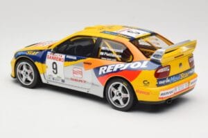 SEAT Cordoba WRC Evo 2 #9 H. Rovanpera / R. Pietilainen Rally San Remo 1999 Otto 1:18 OT483 Derva - nuotrauka 5 iš 6