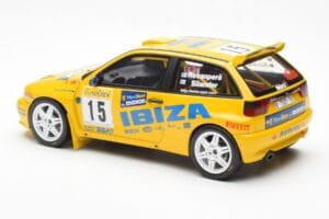 SEAT Ibiza Kit Car Evo 2 #15 H. Rovanpera / R. Pietilanen Rally Monte Carlo 1998 Otto 1:18 OT445 Derva - nuotrauka 5 iš 6
