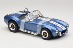 Shelby Cobra 427 S/C Mėlynas Balta Juosta Road Signature 1:18 92058-P2 Metalas - nuotrauka 4 iš 6