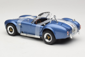 Shelby Cobra 427 S/C Mėlynas Balta Juosta Road Signature 1:18 92058-P2 Metalas - nuotrauka 5 iš 6