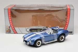 Shelby Cobra 427 S/C Mėlynas Balta Juosta Road Signature 1:18 92058-P2 Metalas - nuotrauka 6 iš 6