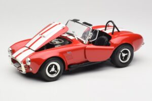 Shelby Cobra 427 S/C Guardsman Red ERTL 1:18 7369 Metalas - nuotrauka 2 iš 8