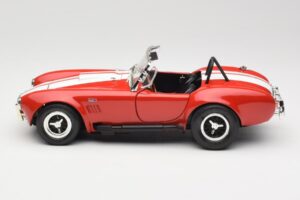 Shelby Cobra 427 S/C Guardsman Red ERTL 1:18 7369 Metalas - nuotrauka 4 iš 8