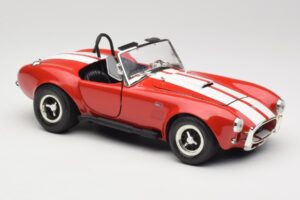 Shelby Cobra 427 S/C Guardsman Red ERTL 1:18 7369 Metalas - nuotrauka 6 iš 8