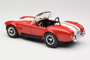 Shelby Cobra 427 S/C Guardsman Red ERTL 1:18 7369 Metalas - nuotrauka 7 iš 8