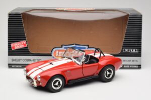 Shelby Cobra 427 S/C Guardsman Red ERTL 1:18 7369 Metalas - nuotrauka 8 iš 8