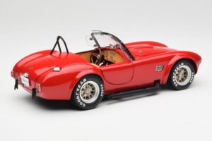 Shelby Cobra 427 S/C Raudonas Kyosho 1:18 08047R Metalas - nuotrauka 3 iš 8