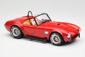 Shelby Cobra 427 S/C Raudonas Kyosho 1:18 08047R Metalas - nuotrauka 6 iš 8