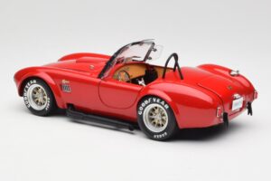 Shelby Cobra 427 S/C Raudonas Kyosho 1:18 08047R Metalas - nuotrauka 7 iš 8