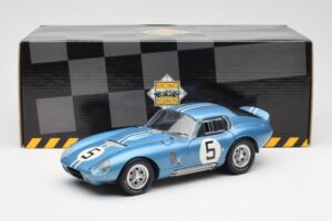 Shelby Cobra Daytona Coupe #5 D. Gurney / B. Bondurant 24 Hours of Le Mans 1964 Exoto 1:18 135190555498 Metalas - nuotrauka 8 iš 8