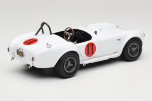 Shelby Cobra 427 S/C Baltas Auto World 1:18 AWSS104 Metalas - nuotrauka 3 iš 8