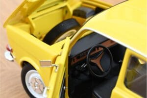 Simca 1000 LS Maya Geltonas Norev 1:18 185714 Metalas - nuotrauka 4 iš 4