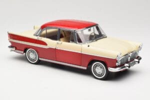 Simca Chambord Raudonas & Dramblio Kaulo Norev 1:18 185721 Metalas - nuotrauka 6 iš 8